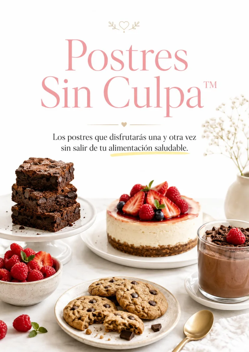 Portada de Postres Sin Culpa